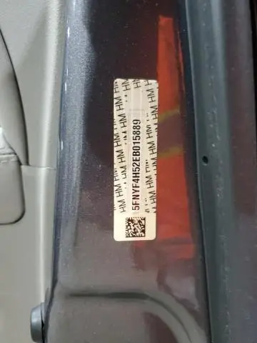 2014 HONDA PILOT EXL  