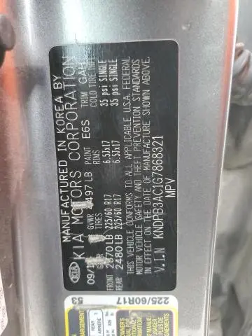 2016 KIA SPORTAGE LX  