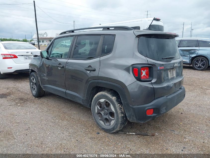 2017 JEEP RENEGADE SPORT FWD