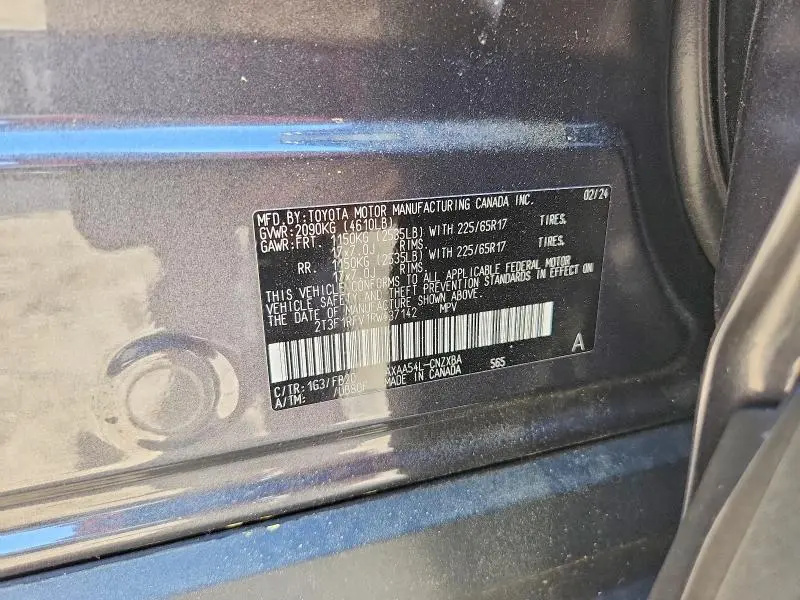 2024 TOYOTA RAV4 LE  