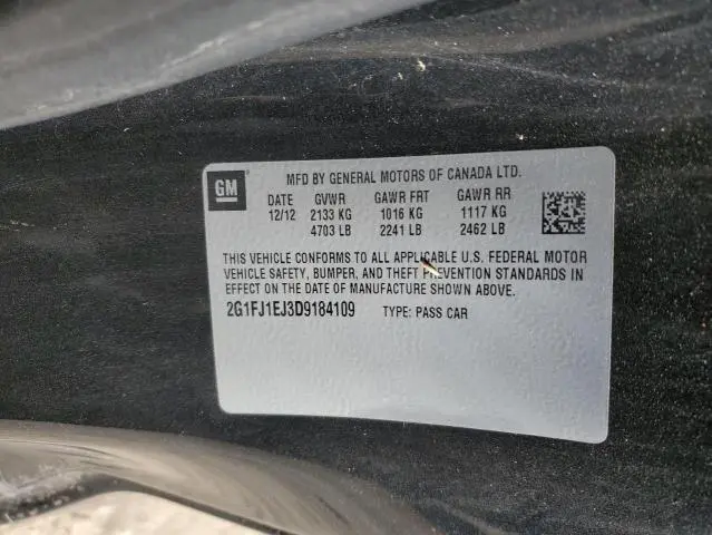 2013 CHEVROLET CAMARO SS  