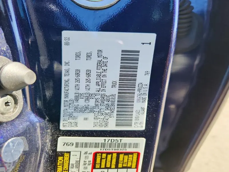 2022 TOYOTA TUNDRA PLATINUM  