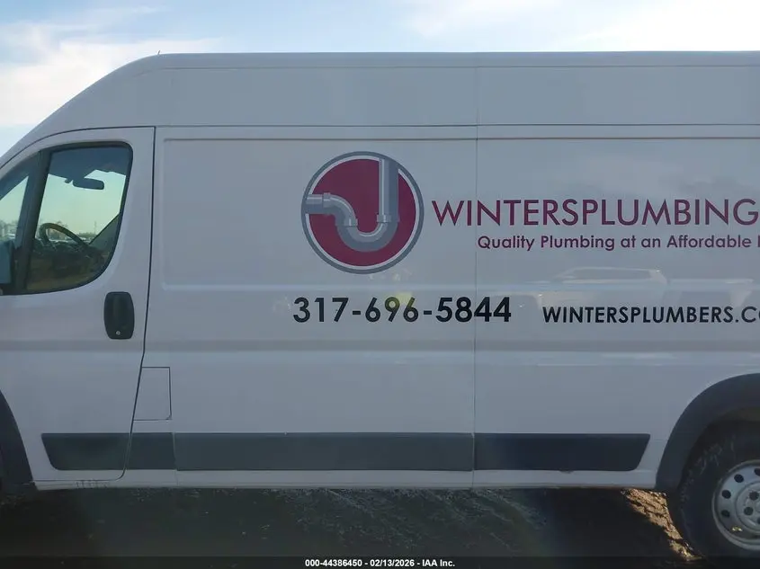 2017 RAM PROMASTER 2500 HIGH ROOF 159 WB