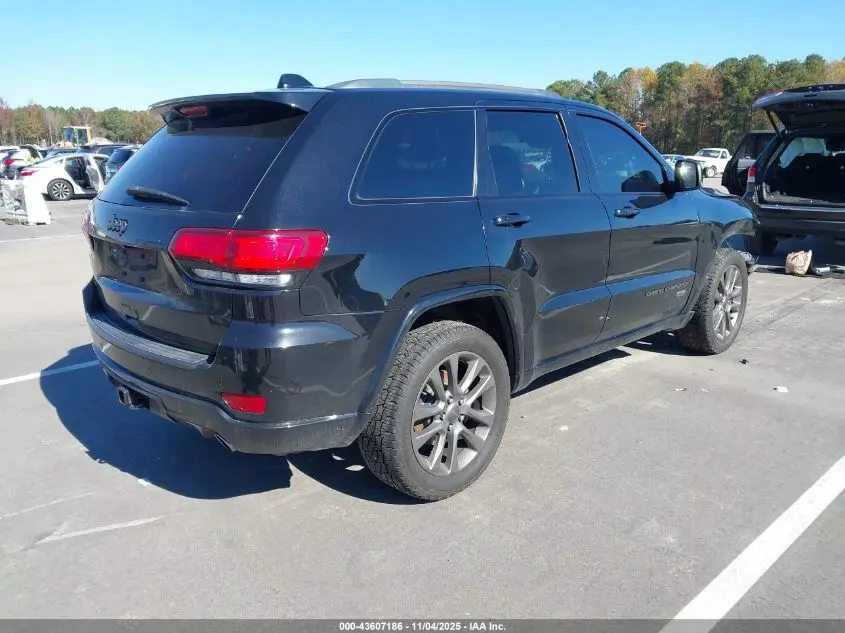 2017 JEEP GRAND CHEROKEE LIMITED 75TH ANNIVERSARY EDITION 4X4