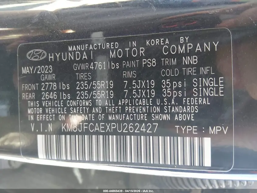 2023 HYUNDAI TUCSON XRT