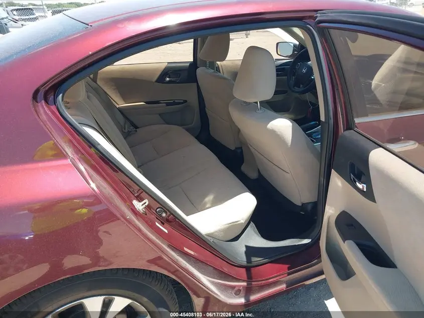 2013 HONDA ACCORD LX