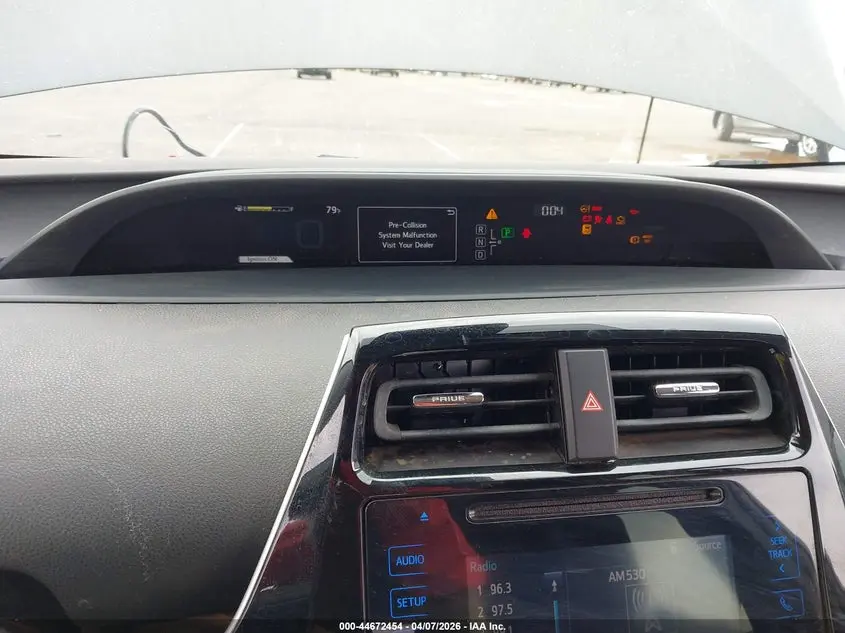 2017 TOYOTA PRIUS FOUR/FOUR TOURING/ONE/THREE/THREE TOURING/TWO/TWO ECO