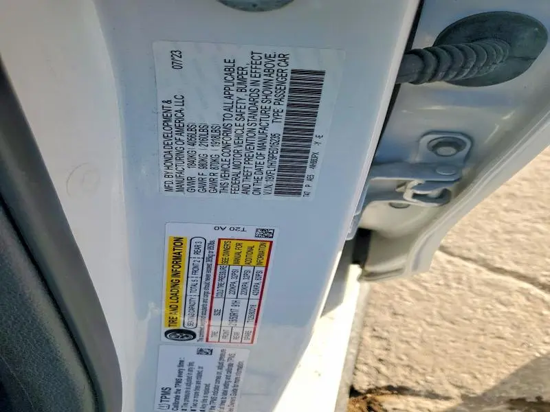 2023 HONDA CIVIC EXL  