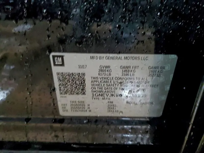 2018 CHEVROLET TRAVERSE PREMIER  