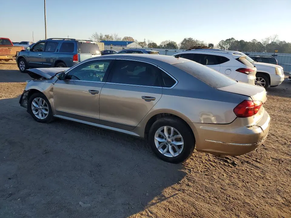 2016 VOLKSWAGEN PASSAT S  
