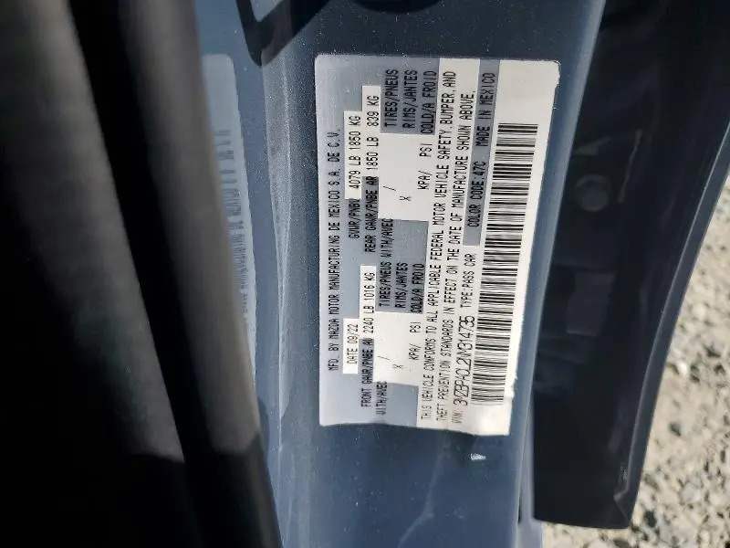 2022 MAZDA 3 PREFERRED  