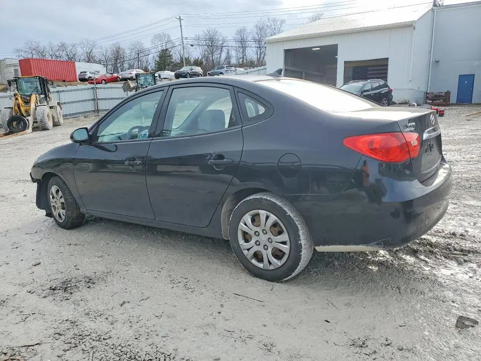 2010 HYUNDAI ELANTRA BLUE  