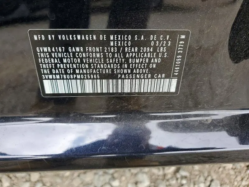 2023 VOLKSWAGEN JETTA SPORT  