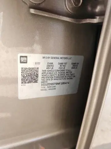 2022 CHEVROLET MALIBU LT  