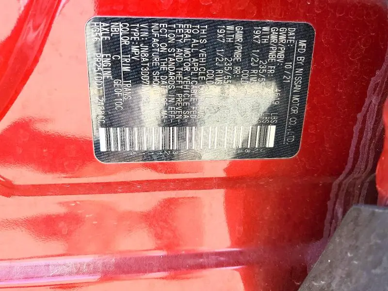 2021 NISSAN ROGUE PLATINUM  