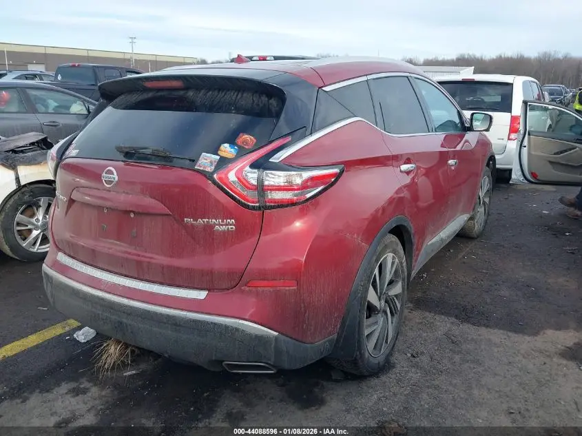 2016 NISSAN MURANO PLATINUM