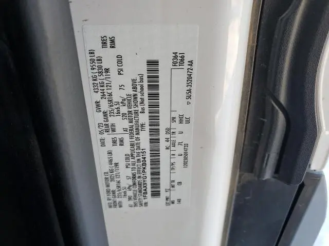 2023 FORD TRANSIT T-350  