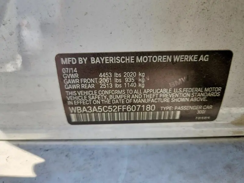 2015 BMW 328 I  
