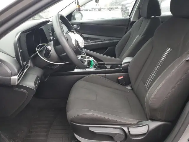 2021 HYUNDAI ELANTRA BLUE  