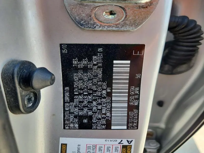 2010 LEXUS GX 460  