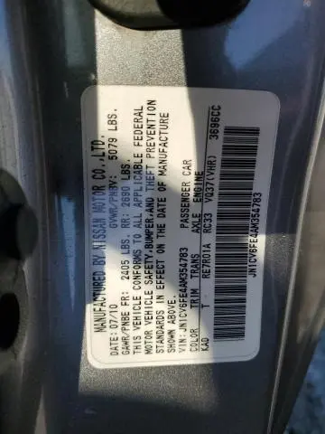 2010 INFINITI G37 BASE  