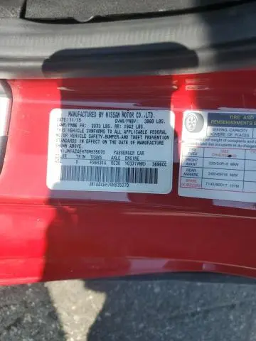 2016 NISSAN 370Z BASE  