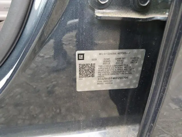 2019 CHEVROLET MALIBU LS  