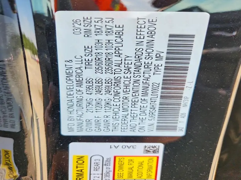 2026 HONDA CR-V EXL  