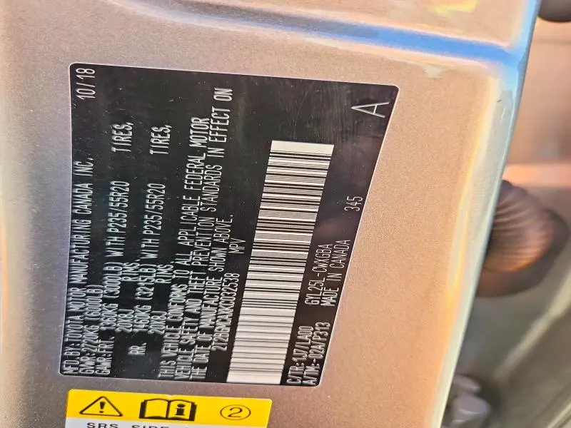 2019 LEXUS RX 450H BASE  