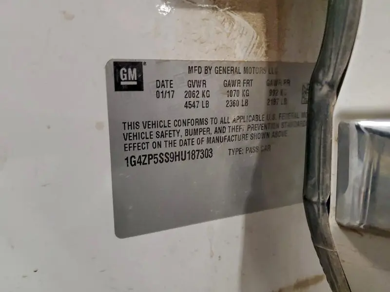 2017 BUICK LACROSSE ESSENCE  