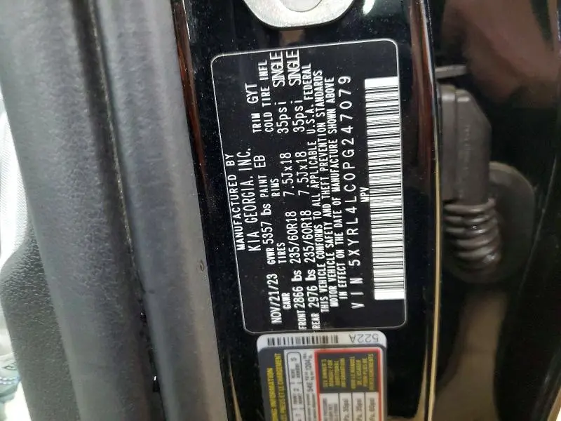 2023 KIA SORENTO S  