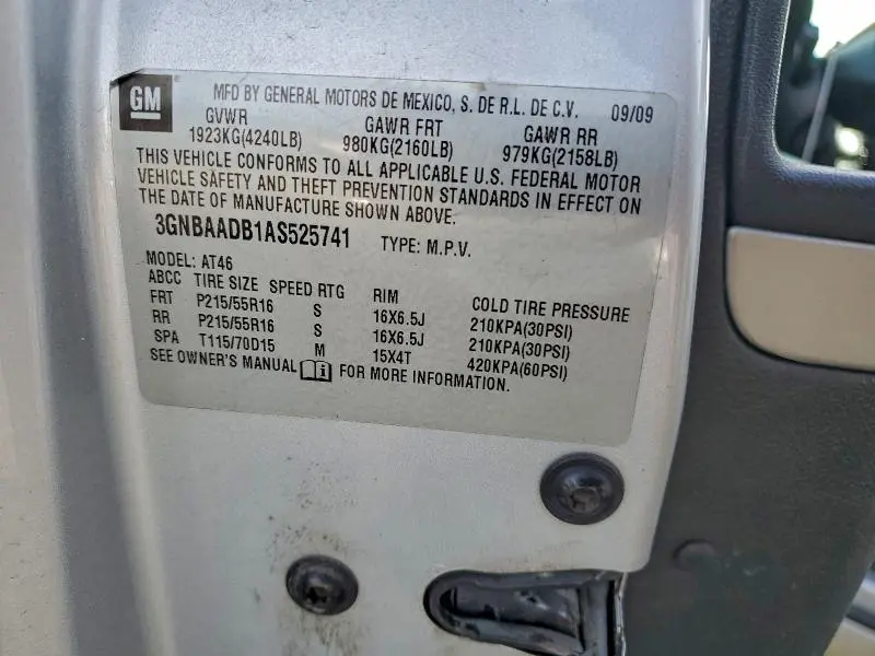 2010 CHEVROLET HHR LS  