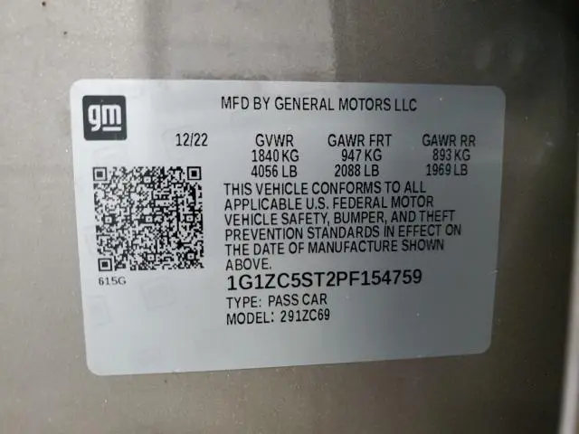 2023 CHEVROLET MALIBU LS  