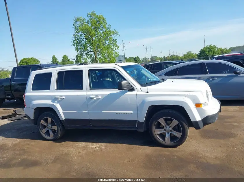 2016 JEEP PATRIOT HIGH ALTITUDE EDITION