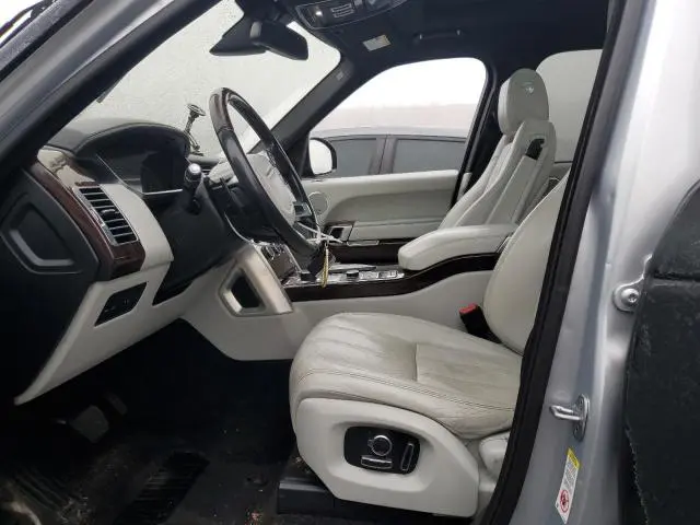 2016 LAND ROVER RANGE ROVER HSE  