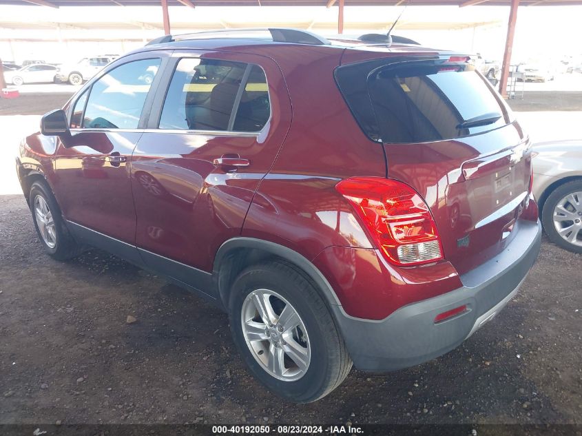 2016 CHEVROLET TRAX LT