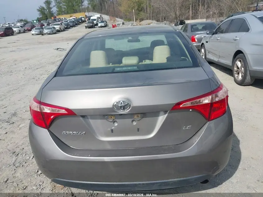 2018 TOYOTA COROLLA LE