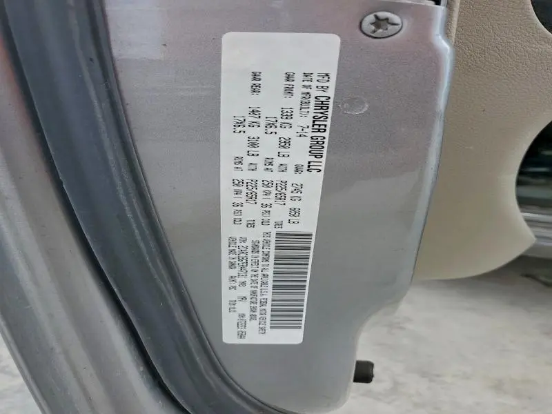 2014 CHRYSLER TOWN & COUNTRY TOURING  