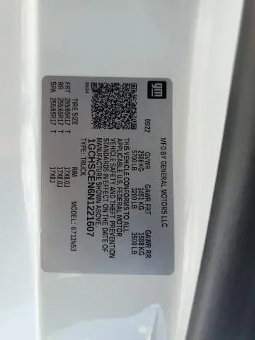 2022 CHEVROLET COLORADO LT  