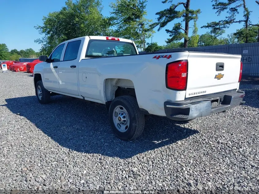 2018 CHEVROLET SILVERADO 2500HD WT