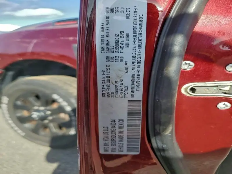 2022 RAM 2500 BIG HORN/LONE STAR  