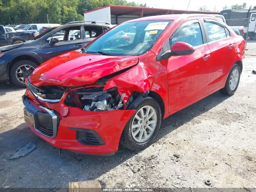 2019 CHEVROLET SONIC LT MANUAL