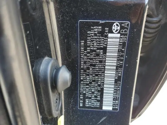 2015 TOYOTA COROLLA L  