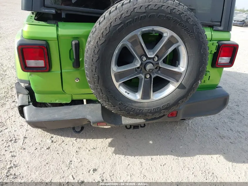2019 JEEP WRANGLER UNLIMITED SAHARA 4X4