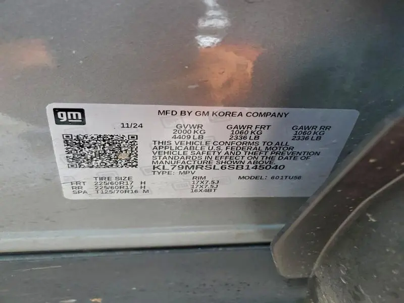 2025 CHEVROLET TRAILBLAZER LT  