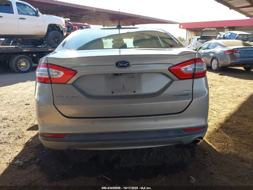 2015 FORD FUSION HYBRID SE