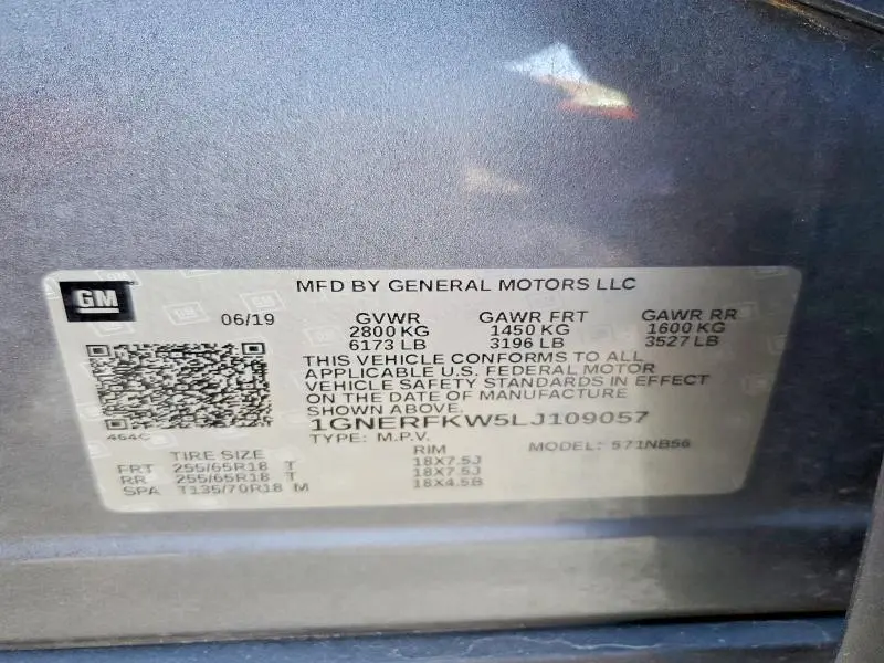 2020 CHEVROLET TRAVERSE LS  