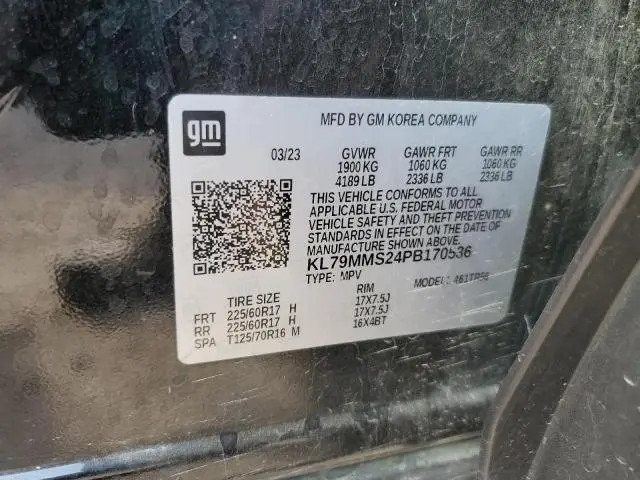 2023 CHEVROLET TRAILBLAZER LS  