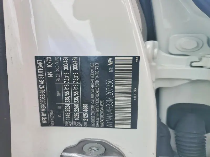 2021 MERCEDES-BENZ GLA 250 4MATIC  