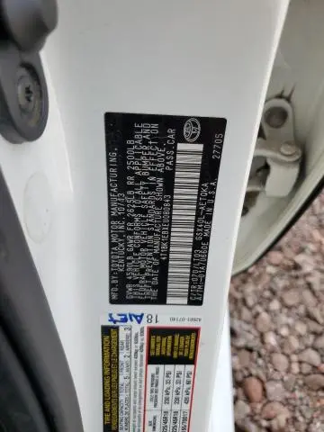 2014 TOYOTA AVALON BASE  